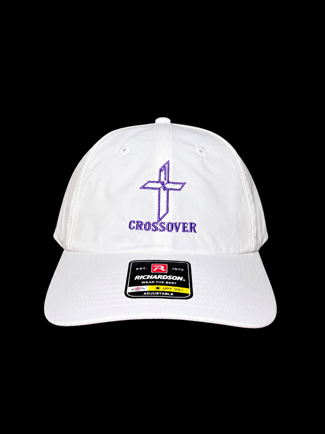 5 Different Stitch Color On White 220 With Embroidery "Crossover" Logo