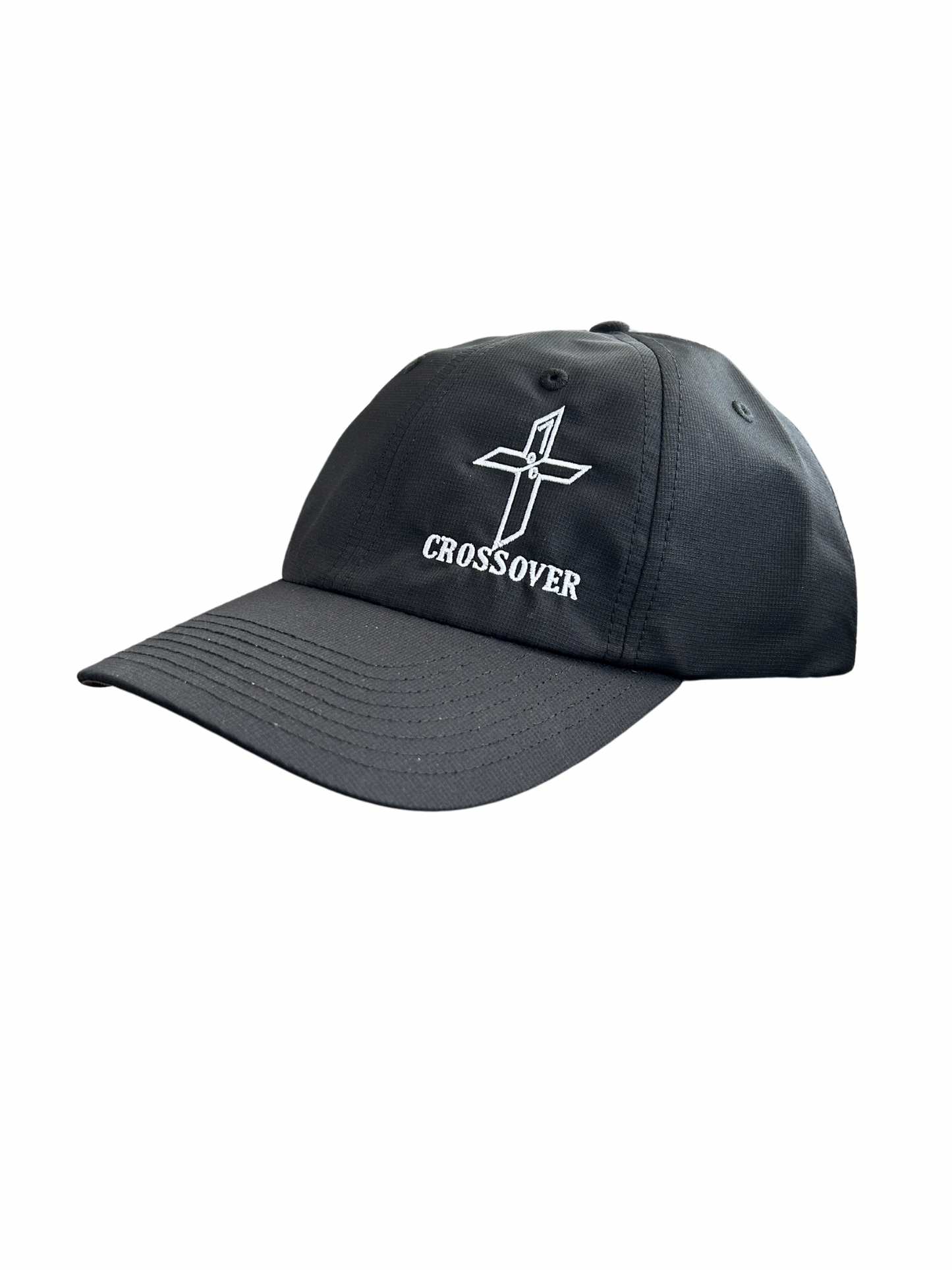 Black- 220 With Embroidery White “Crossover” Logo
