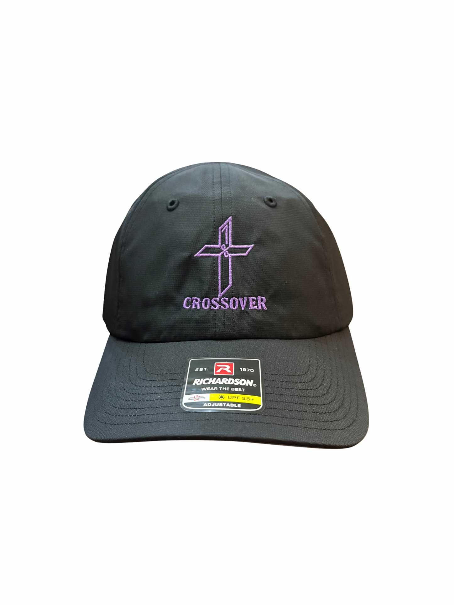 4 Different Stitch Color On Black 220 With “Crossover” Logo