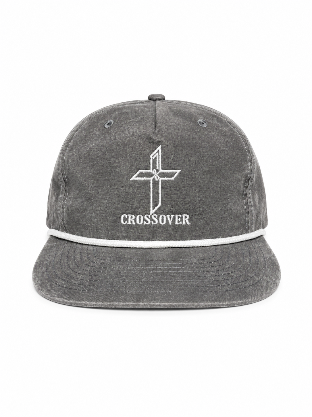 5 Different Stitch Color On Rope 256 With Embroidery "Crossover" Logo