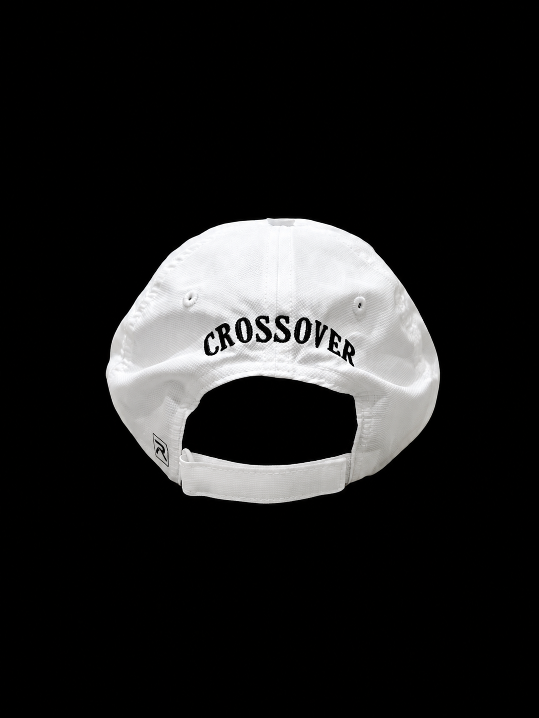 White 220 With Embroidery Black Thick Cross, Proverbs 4:18, and Crossover