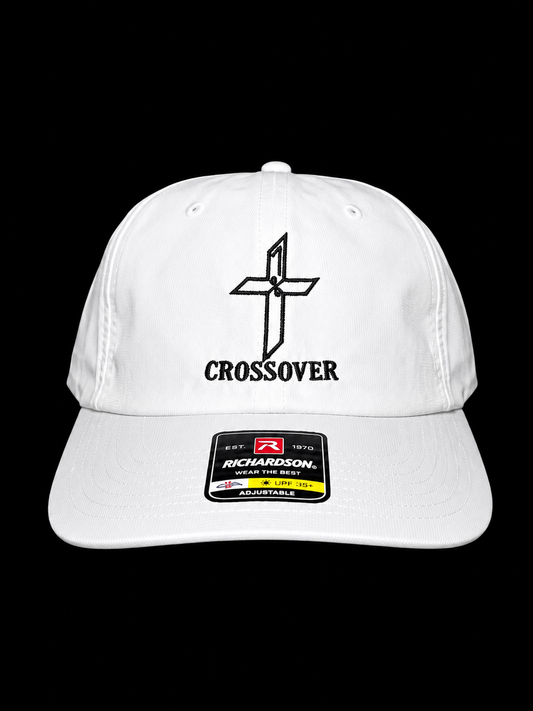 5 Different Stitch Color On White 220 With Embroidery "Crossover" Logo