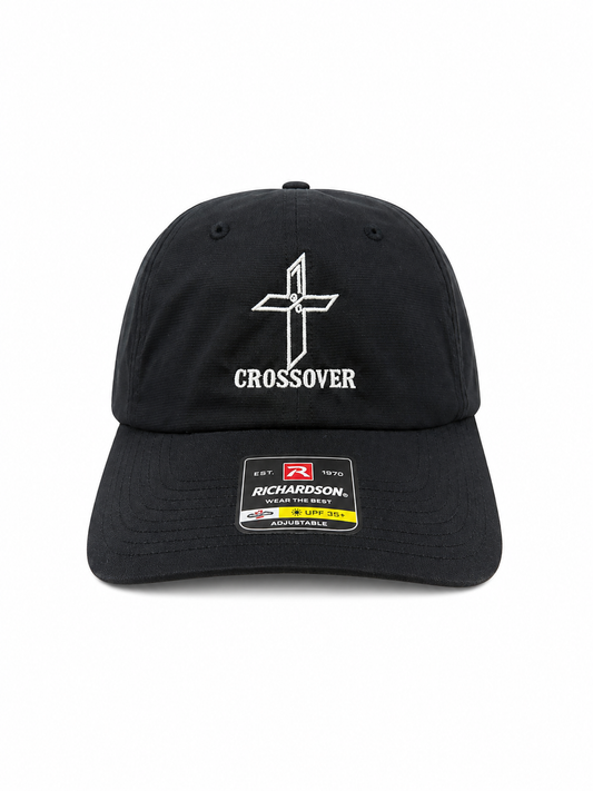 4 Different Stitch Color On Black 220 With “Crossover” Logo