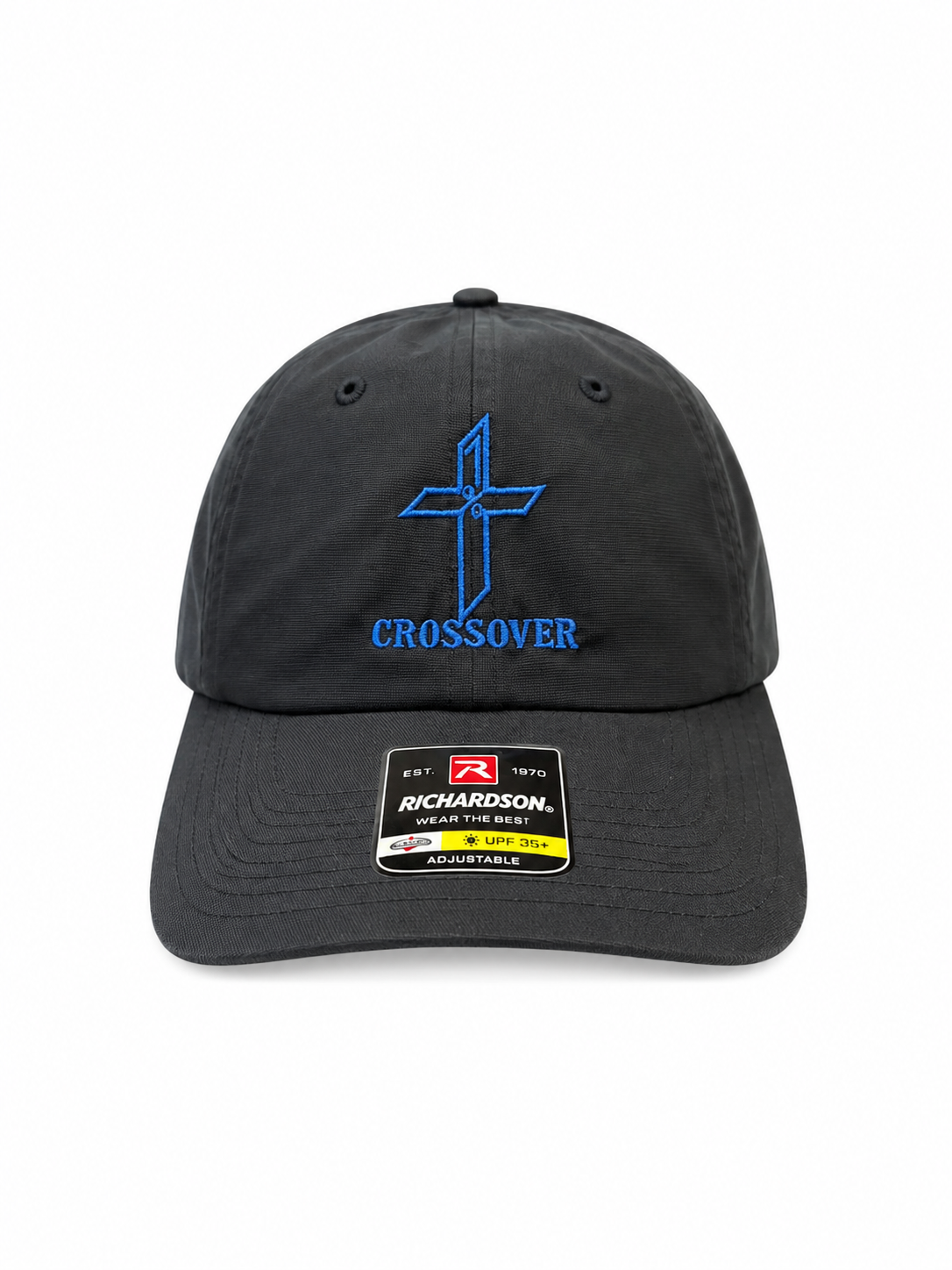 4 Different Stitch Color On Black 220 With “Crossover” Logo