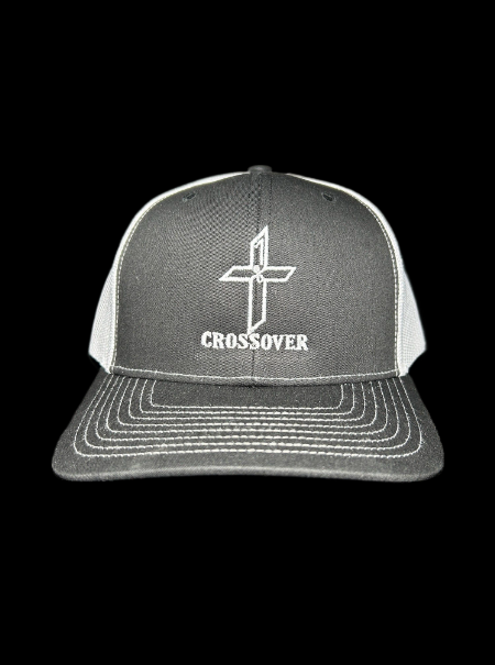 Black/White 112 With Embroidery White "Crossover" Logo