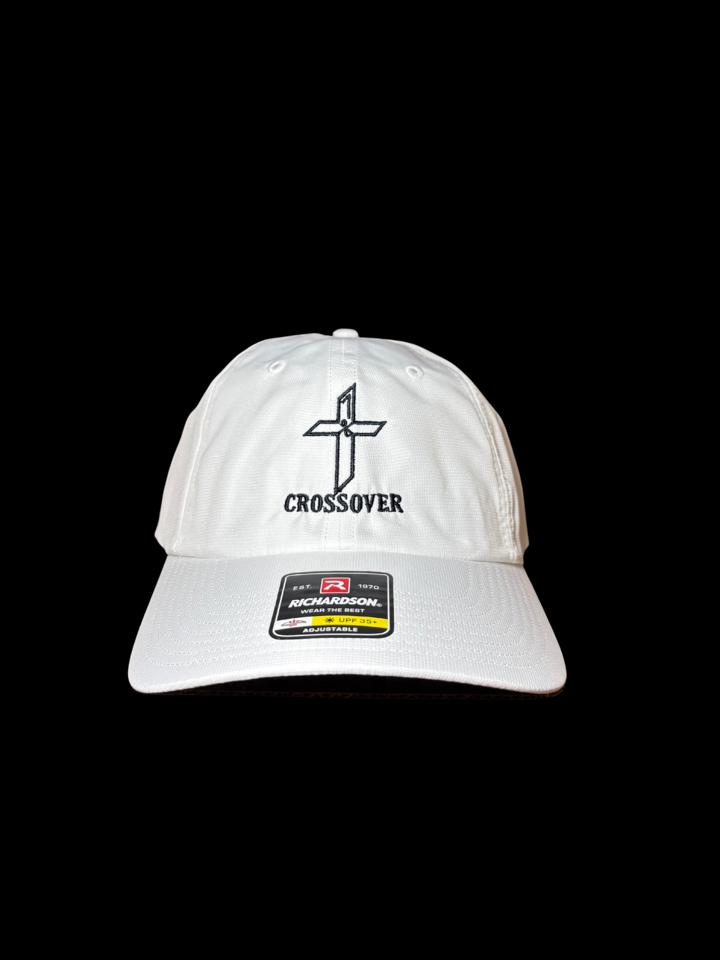 5 Different Stitch Color On White 220 With Embroidery "Crossover" Logo