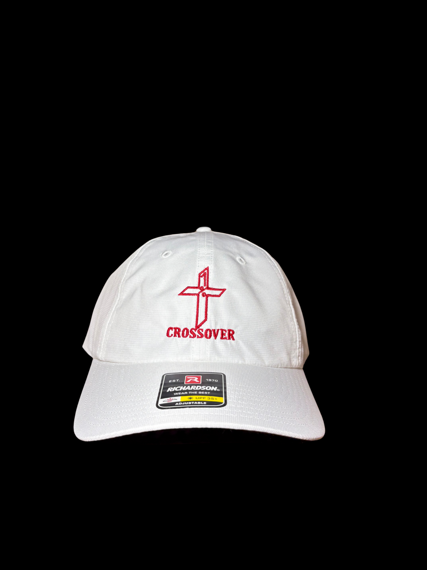 5 Different Stitch Color On White 220 With Embroidery "Crossover" Logo