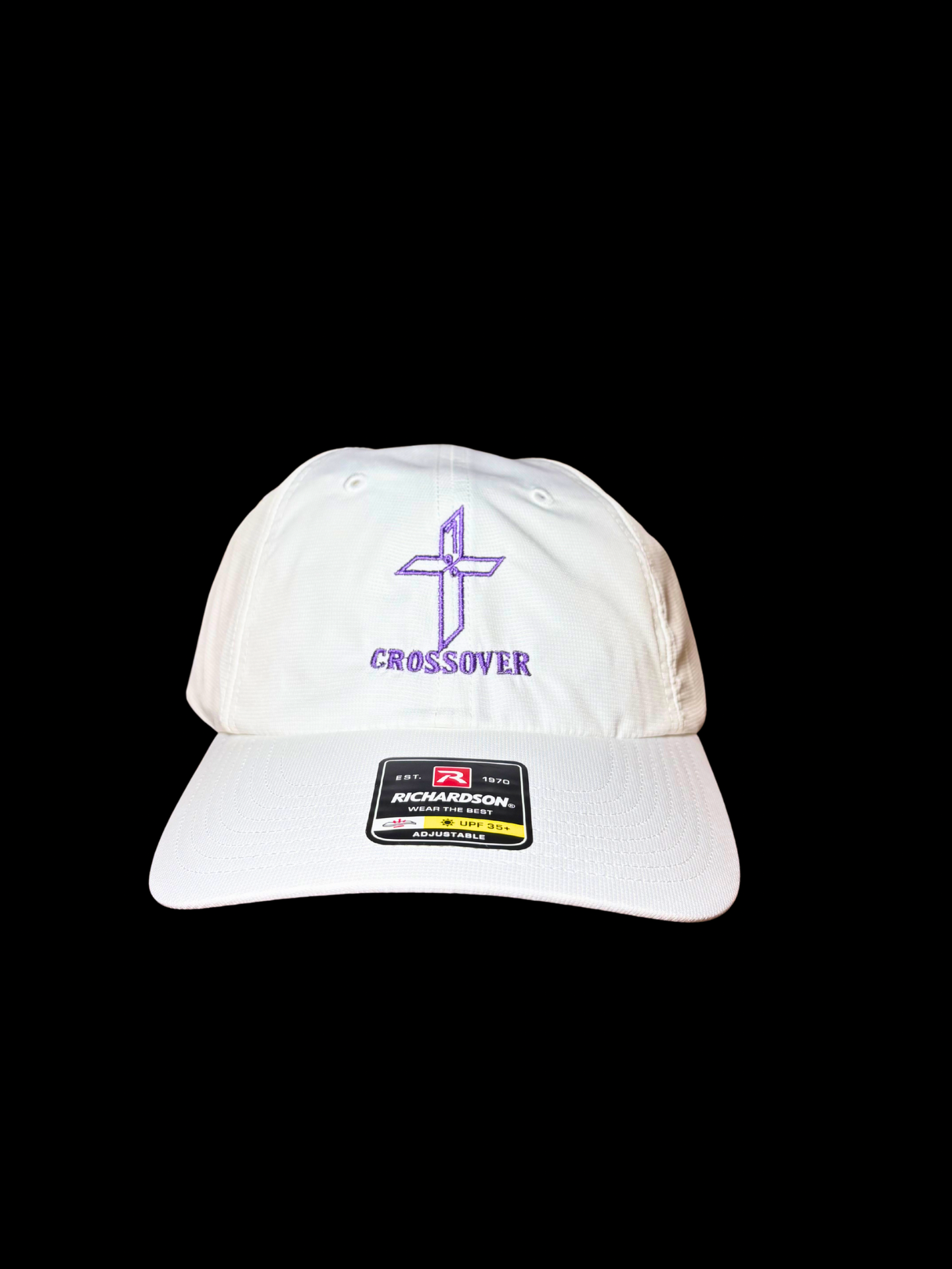 5 Different Stitch Color On White 220 With Embroidery "Crossover" Logo