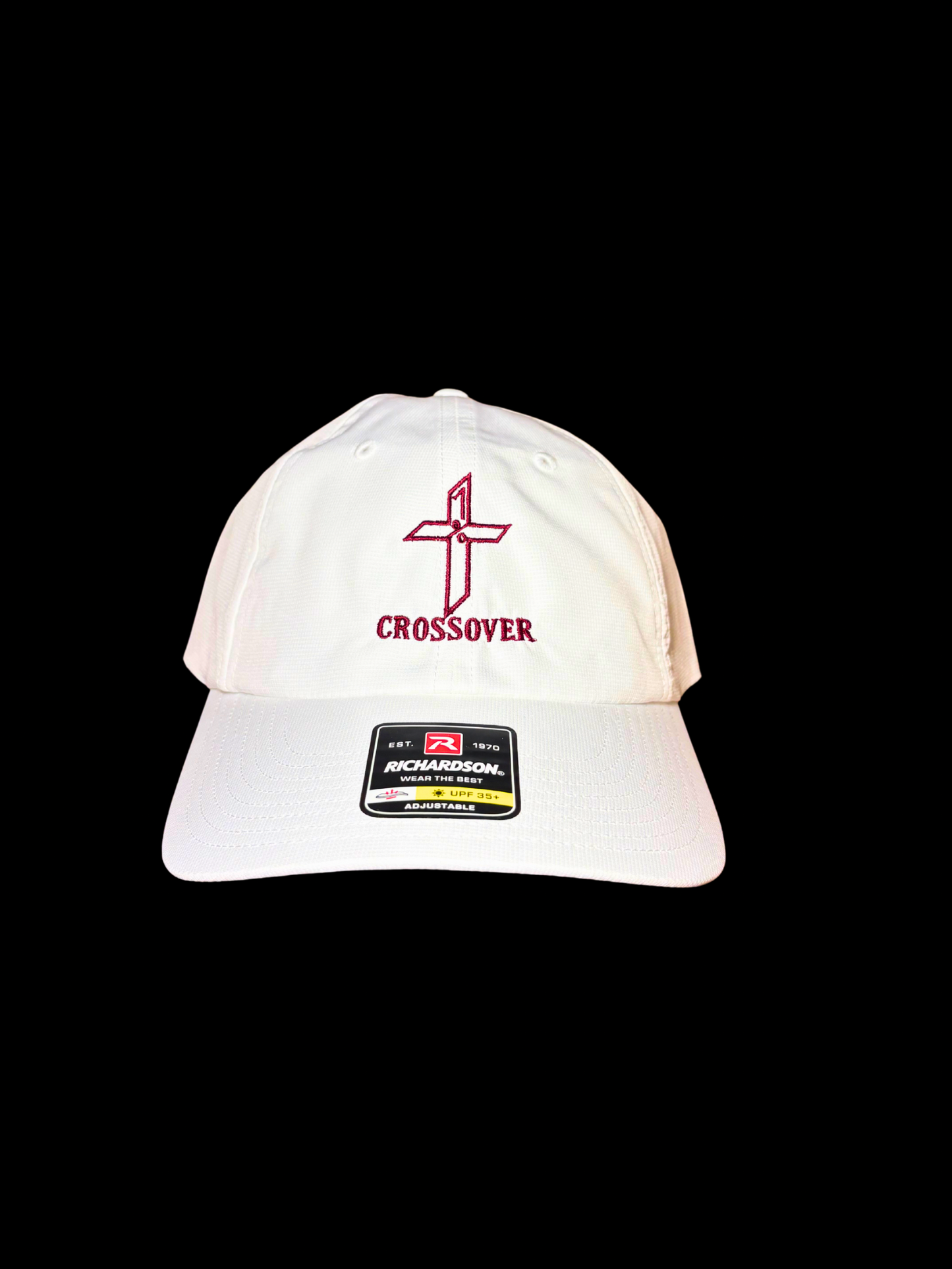 5 Different Stitch Color On White 220 With Embroidery "Crossover" Logo