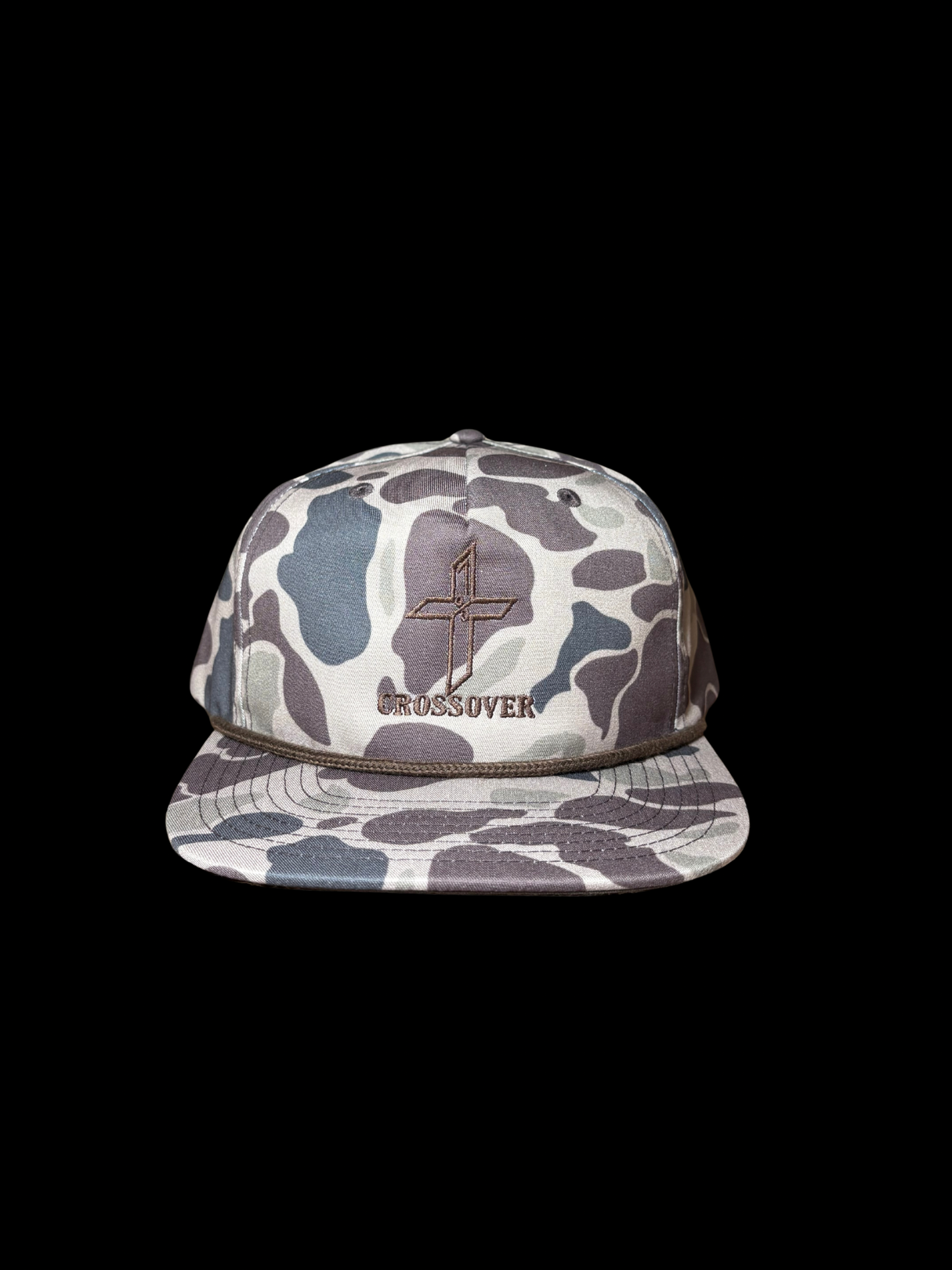 5 Different Stitch Color On Rope 256 With Embroidery "Crossover" Logo