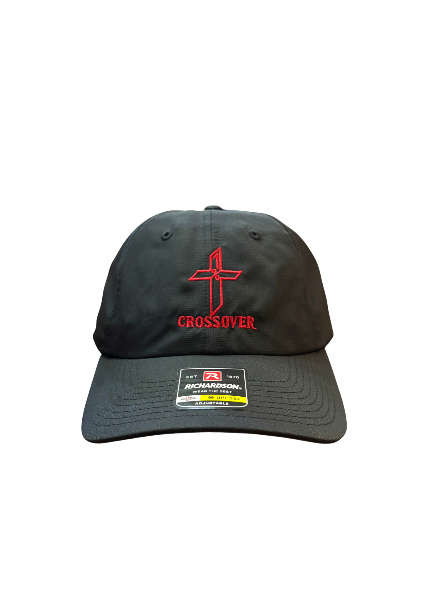 4 Different Stitch Color On Black 220 With “Crossover” Logo